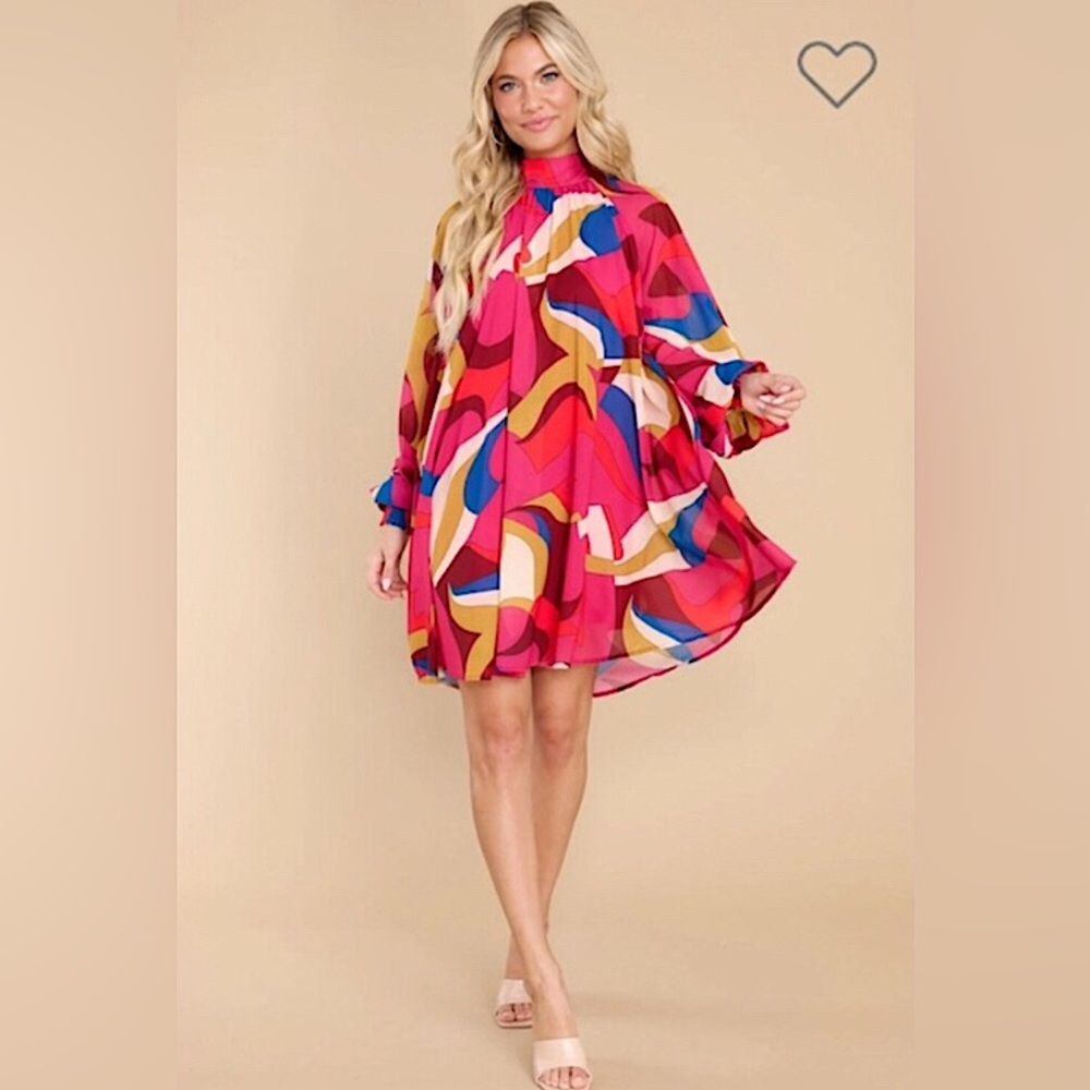 Red Dress Boutique Dress Tunic Sz S (it runs large) *Please read description New